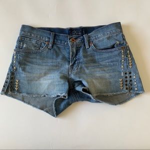 Lucky Brand Size 0 shorts cut off